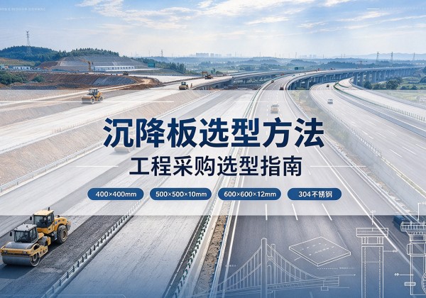 大厂沉降板选择方法