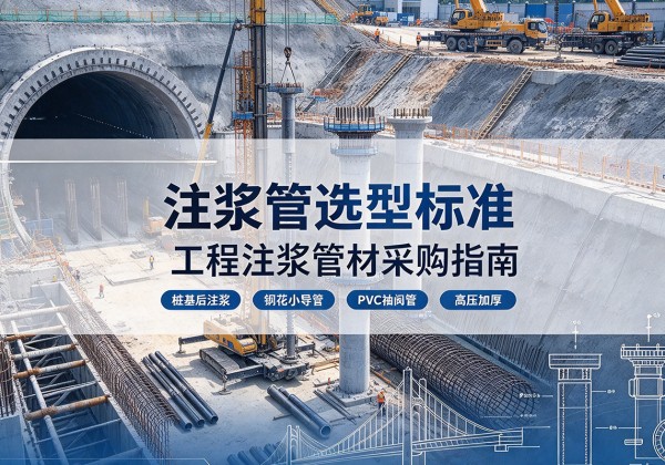 大厂注浆管选型标准